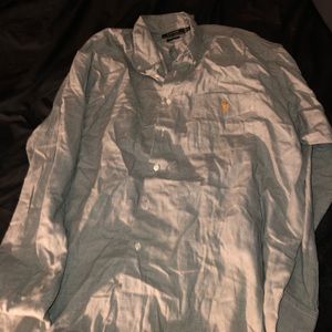 Ralph Lauren green button up